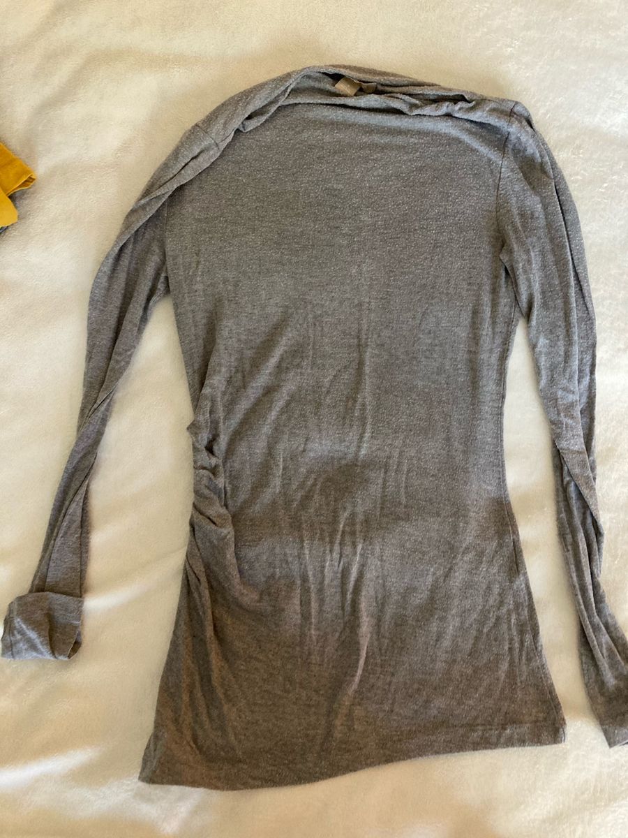 Grey mock turtleneck 